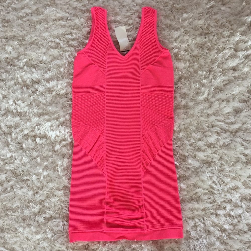 NWT! Neon Pink Arden B. Dress